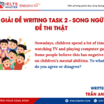 bài mẫu ielts writing task 2